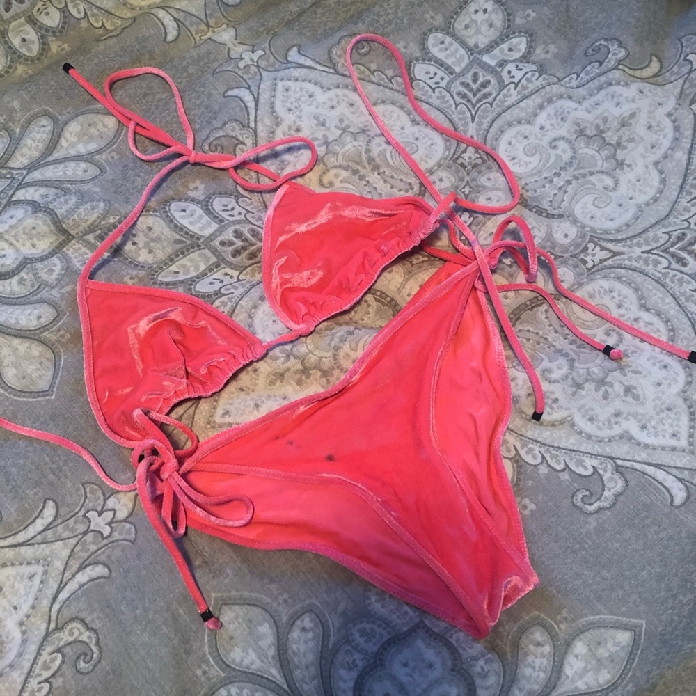 Triangl Velvet Bikini